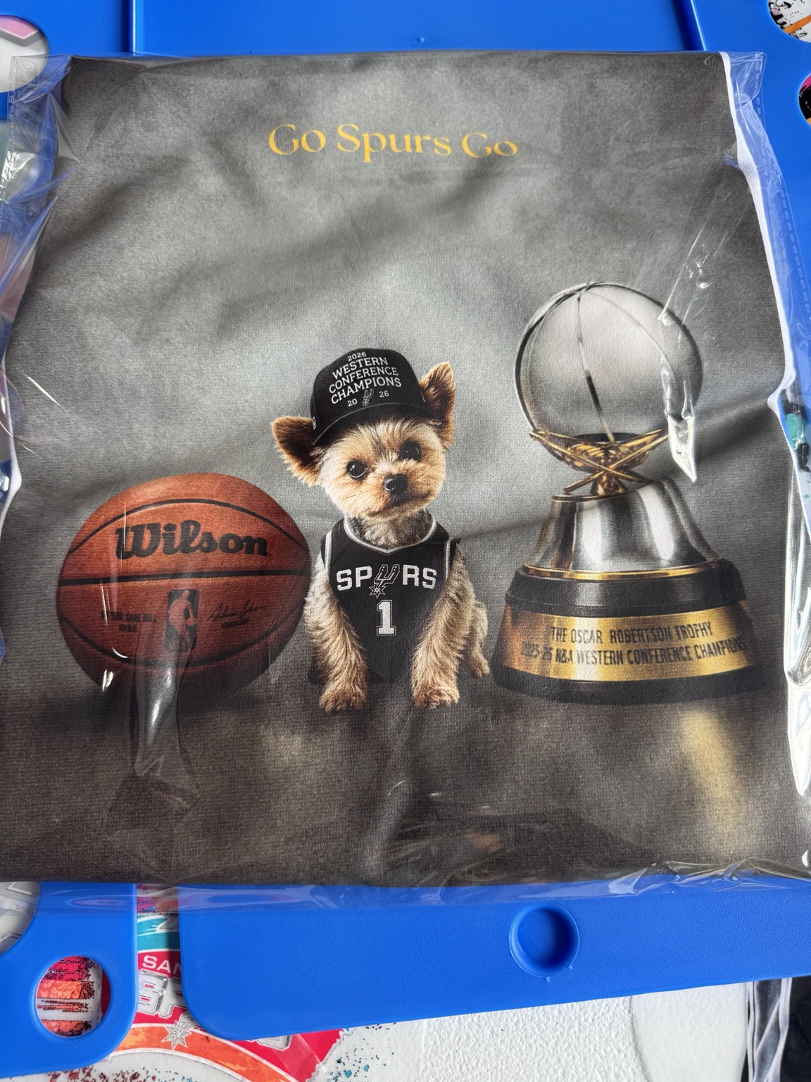 Spurs championship dog custom shirt