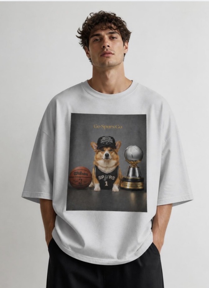 Championship dog shirt mockup